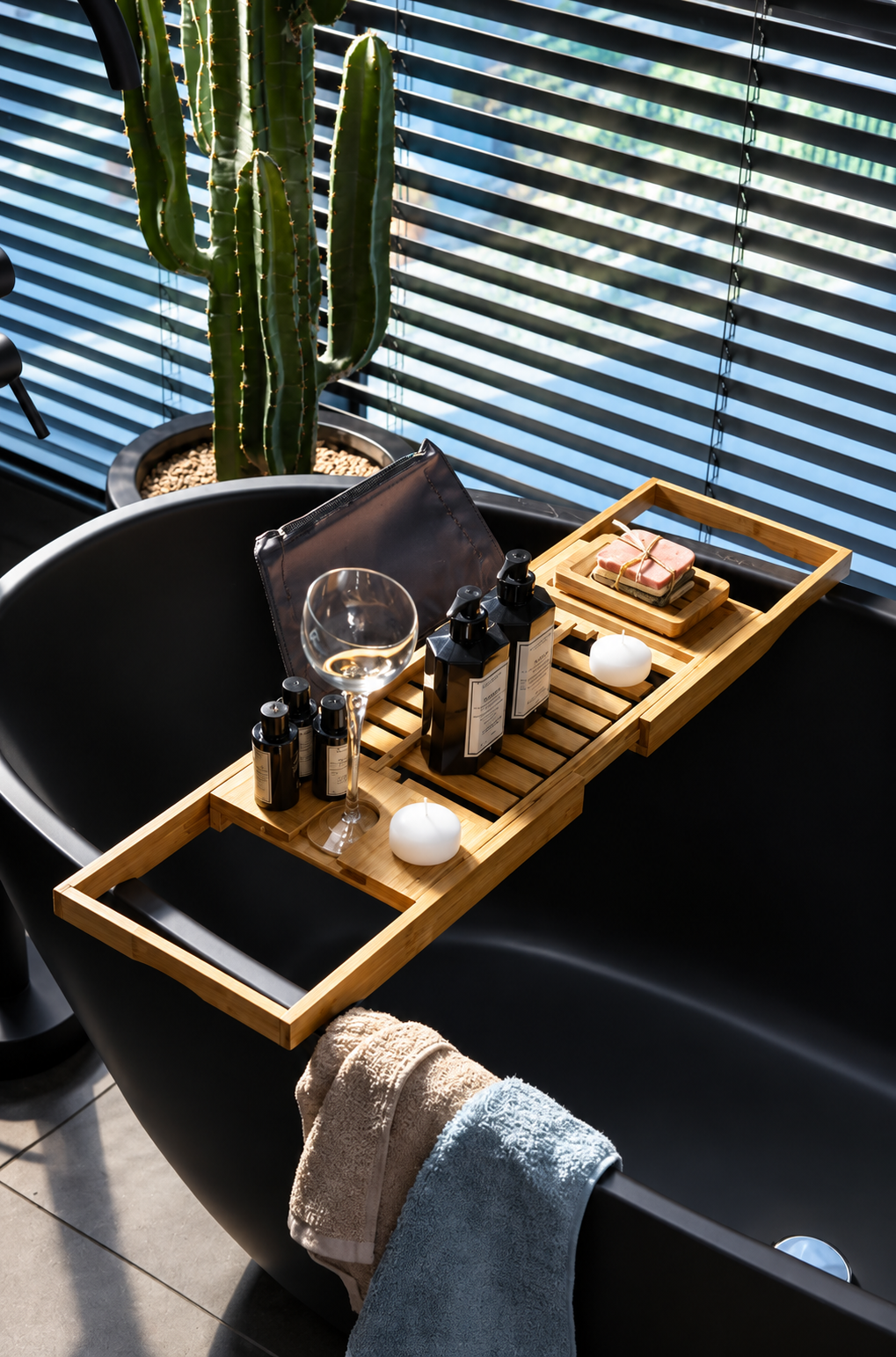 VASCA PRO BATHTUB CADDY TRAY SET 70*21 CM